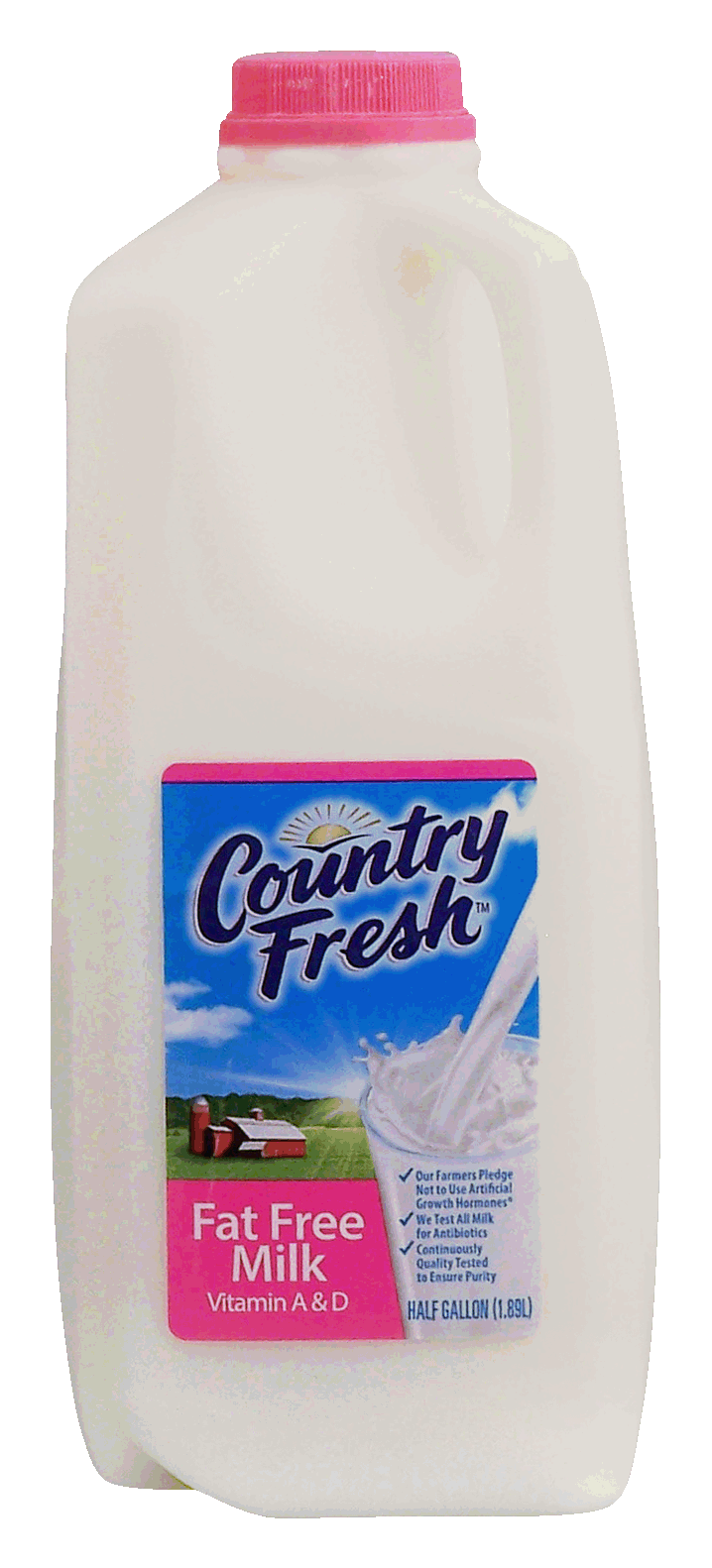 Country Fresh&nbsp;&nbsp;fat free skim milk, vitamin A & D Full-Size Picture